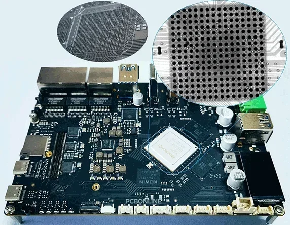BGA PCB soldering