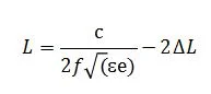antenna length trace