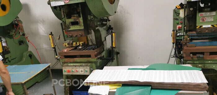 steel die flexible PCB