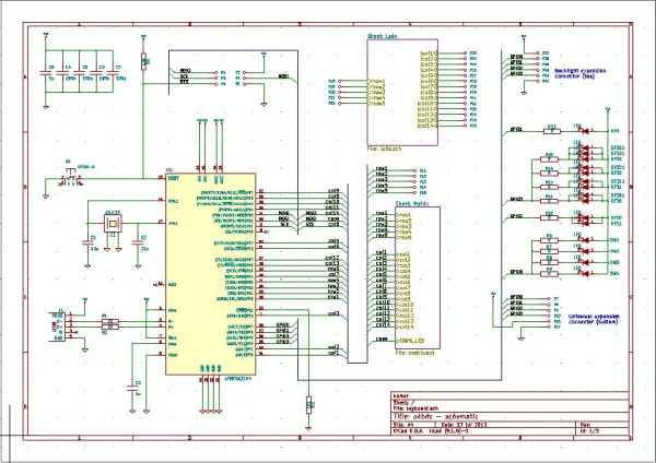 G60 keyboard PCB schematics