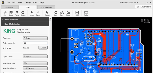 pcbweb designer