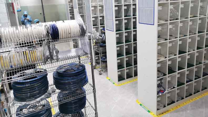 SMD component warehouse