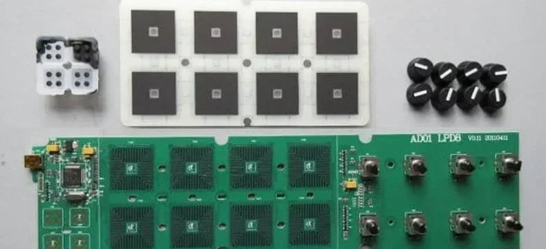 carbon button PCB