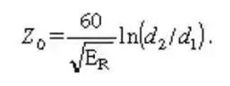 RF PCB impedance formula 2