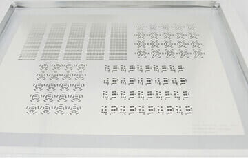 SMD solder paste stencil