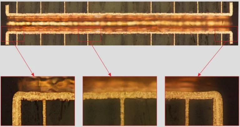 electroplating edge effect
