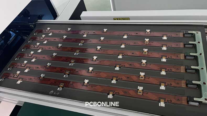 FPC PCBA on tray for CCS