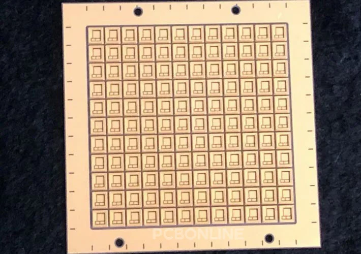 3532 AlN PCB base plate back side
