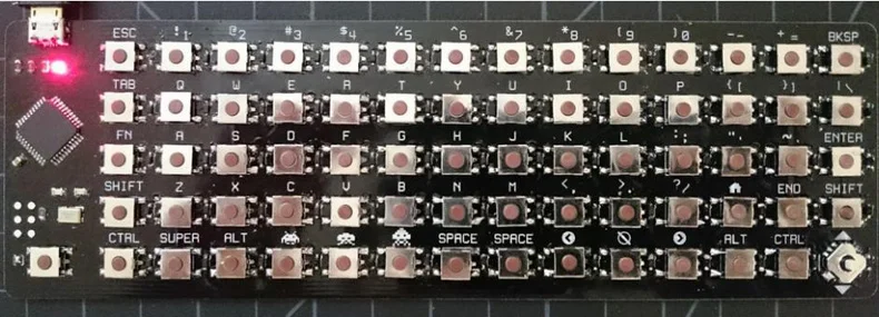 pocket keyboard PCB